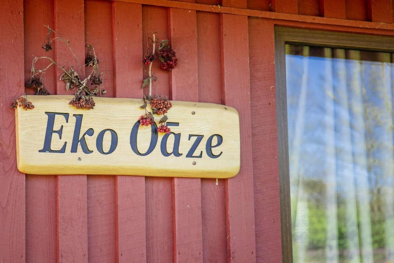 Pērkone Eko Oazeヴィラ エクステリア 写真